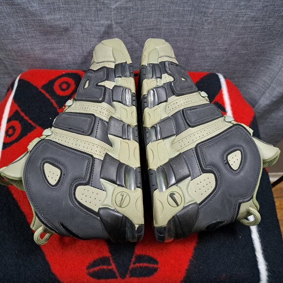 %SIZE 12 NIKE AIR MORE UPTEMPO DARK STUCCO/921948-007 MEN A 12 - Picture 11 of 14